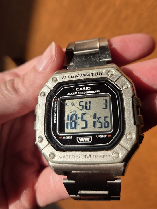 Casio Other - Casio Illuminator Silver Digital Watch - Stainless Steel